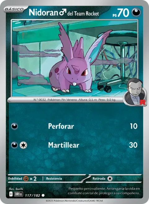 Team Rocket's Nidoran [M] [Pierce | Hammer In]