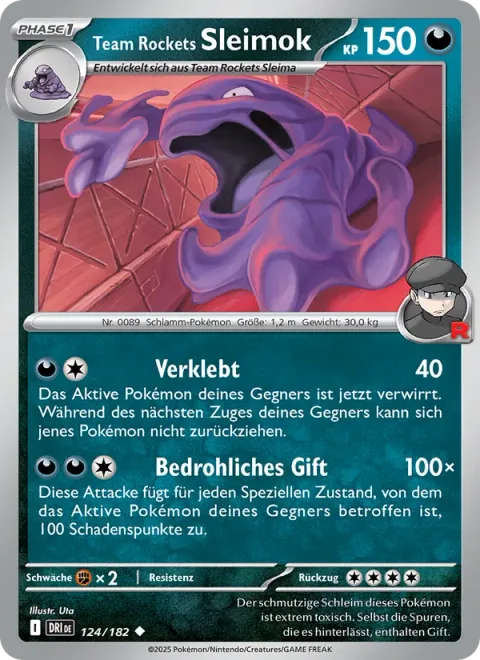 Team Rocket's Muk [Gooped Up | Hazardous Venom]