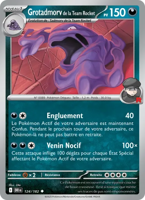 Team Rocket's Muk [Gooped Up | Hazardous Venom]