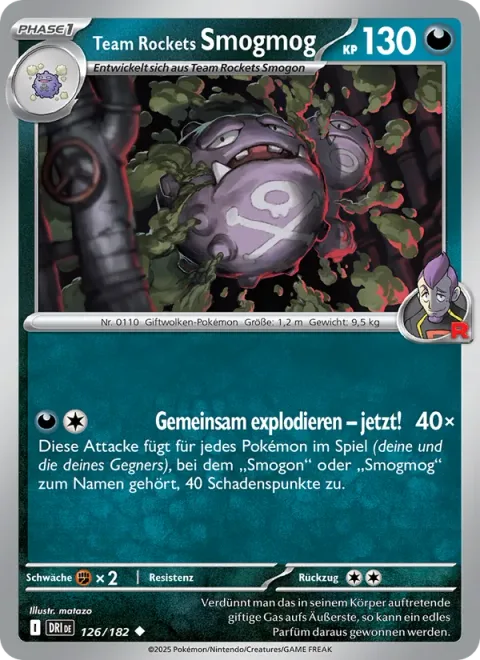 Team Rocket's Weezing [Explode Together Now]