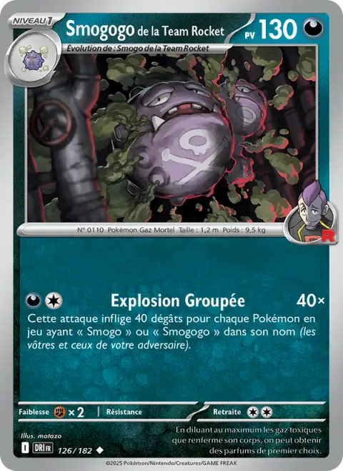 Team Rocket's Weezing [Explode Together Now]