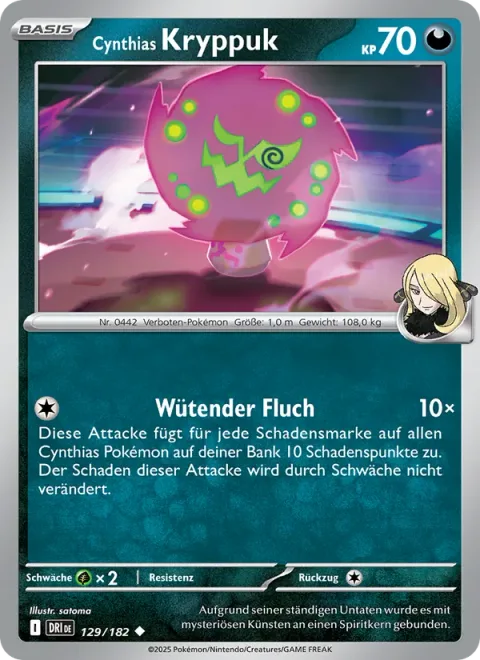 Cynthia's Spiritomb [Raging Curse]