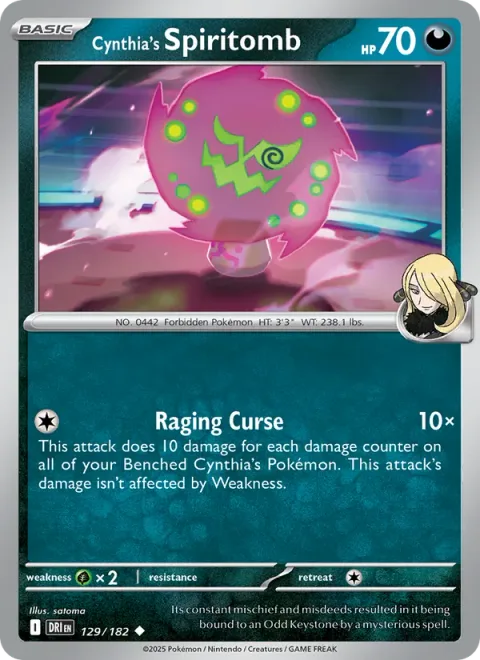 Cynthia's Spiritomb [Raging Curse]