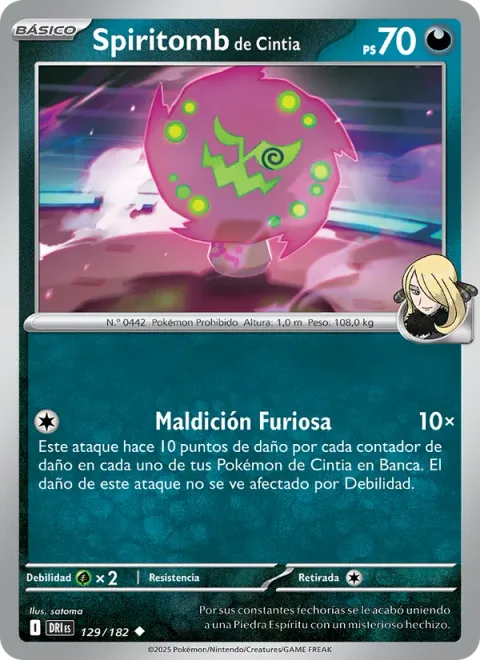 Cynthia's Spiritomb [Raging Curse]