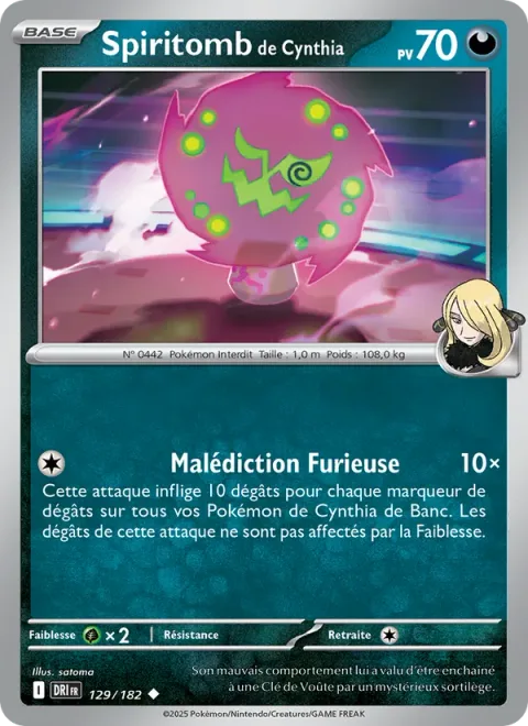 Cynthia's Spiritomb [Raging Curse]
