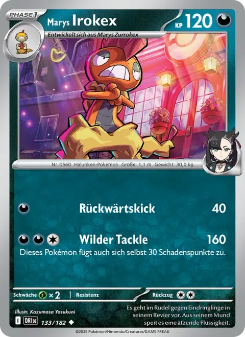 Marnie's Scrafty [Rear Kick | Wild Tackle]