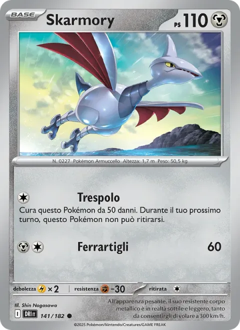 Skarmory [Roost | Metal Claw]