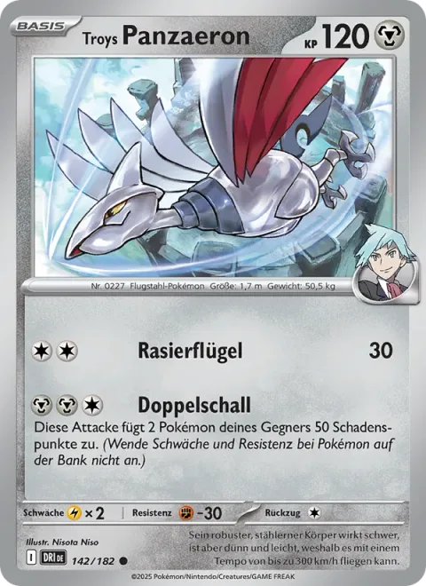 Steven's Skarmory [Razor Wing | Sonic Double]