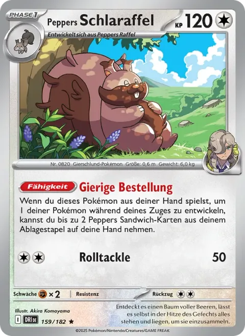 Arven's Greedent [Greedy Order | Rolling Tackle]