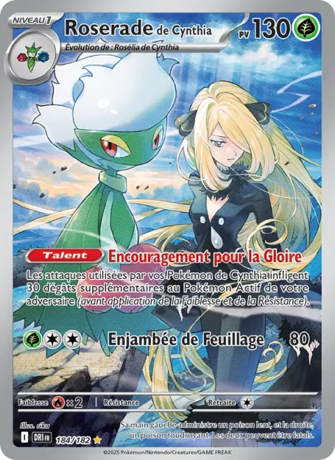 Cynthia's Roserade [Cheer On to Glory | Leaf Step]
