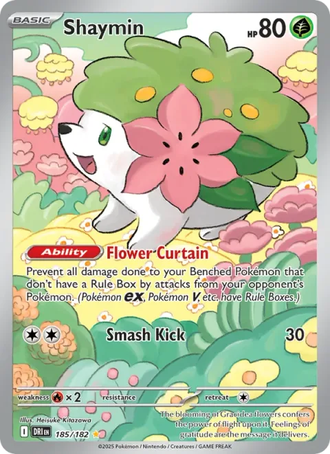 Shaymin [Flower Curtain | Smash Kick]