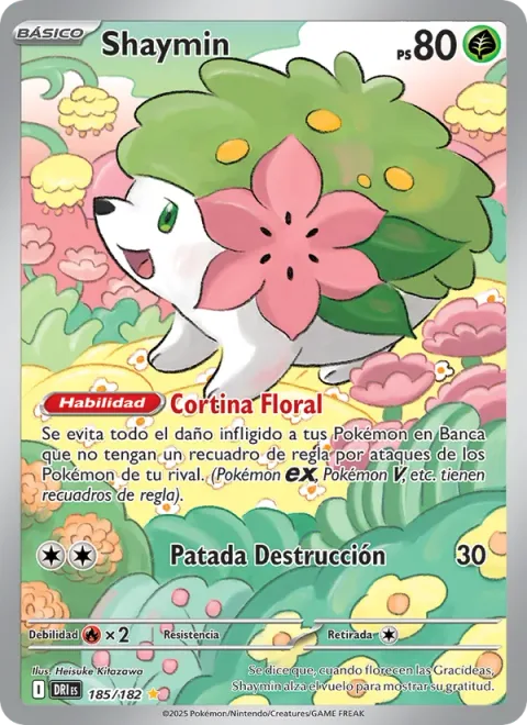 Shaymin [Flower Curtain | Smash Kick]