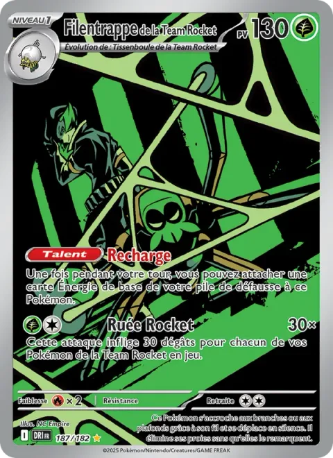 Team Rocket's Spidops [Charging Up | Rocket Rush]