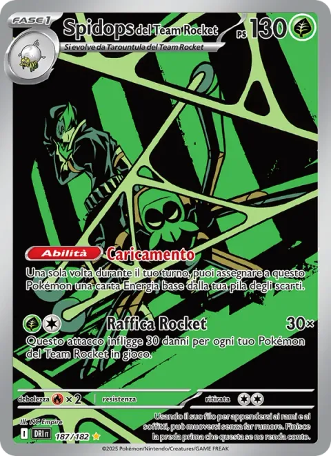 Team Rocket's Spidops [Charging Up | Rocket Rush]