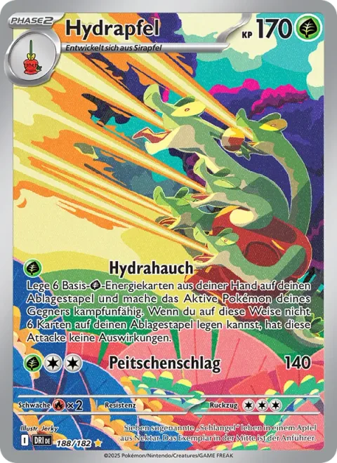Hydrapple [Hydra Breath | Whip Smash]