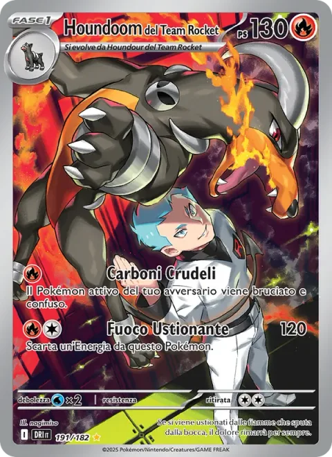 Team Rocket's Houndoom [Cruel Coal | Scorching Fire]