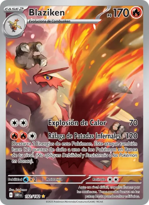 Blaziken [Heat Blast | Inferno Kick Flurry]