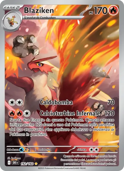 Blaziken [Heat Blast | Inferno Kick Flurry]