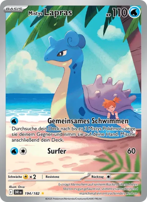 Misty's Lapras [Swim Together | Surf]