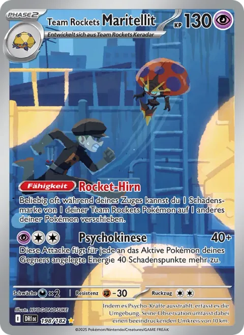 Team Rocket's Orbeetle [Rocket Brain | Psychic]