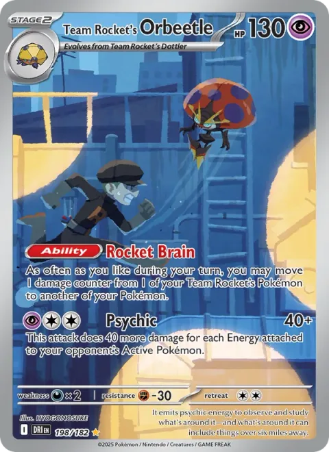 Team Rocket's Orbeetle [Rocket Brain | Psychic]