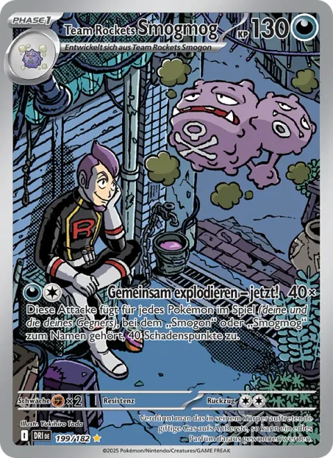 Team Rocket's Weezing [Explode Together Now]