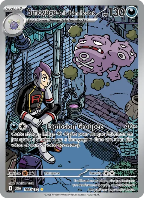 Team Rocket's Weezing [Explode Together Now]