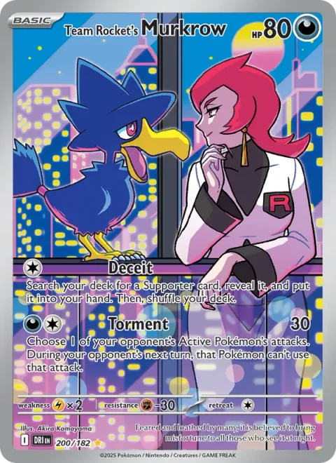 Team Rocket's Murkrow [Deceit | Torment]