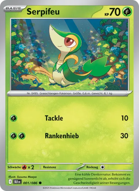 Snivy [Tackle | Vine Whip | SV]