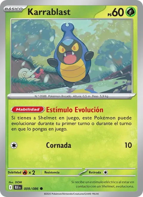 Karrablast [Stimulated Evolution | Horn Attack]