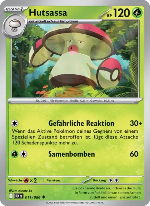 Amoonguss [Dangerous Reaction | Seed Bomb]