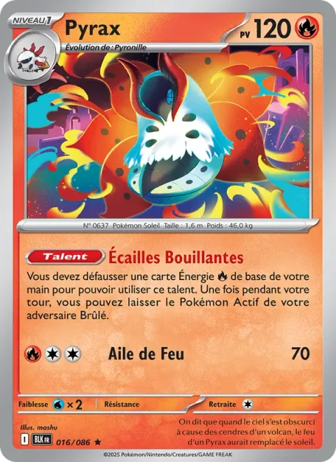 Volcarona [Torrid Scales | Fire Wing]