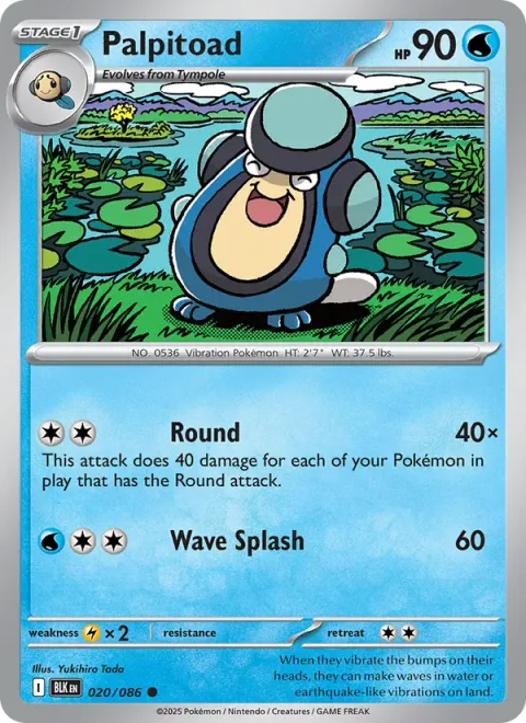 Palpitoad [Round | Wave Splash]