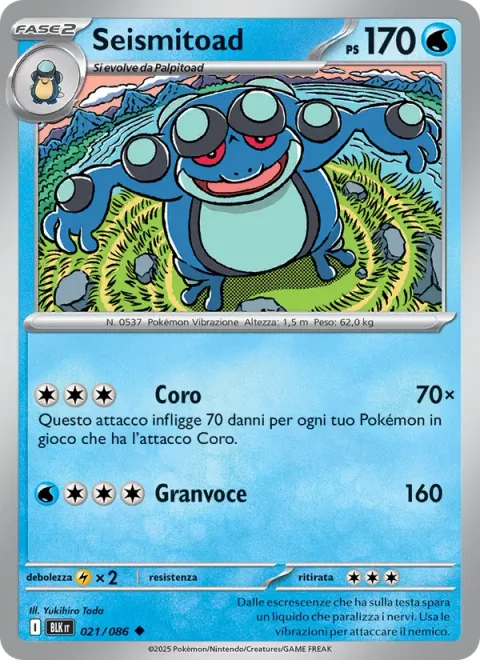 Seismitoad [Round | Hyper Voice | SV]