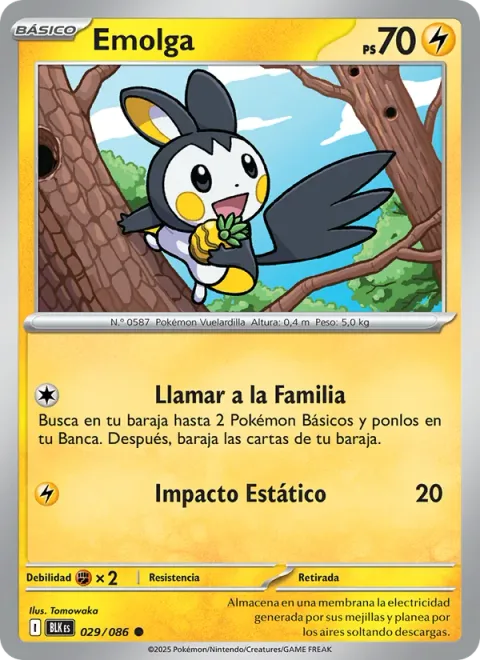 Emolga [Call for Family | Static Shock | SV]