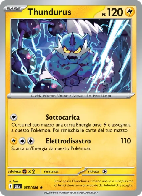 Thundurus [Charge | Disaster Volt | SV]