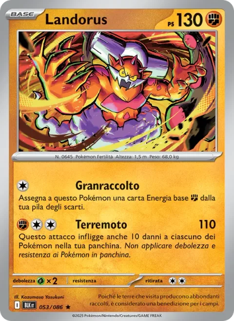 Landorus [Abundant Harvest | Earthquake]