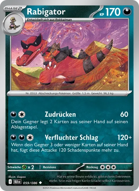 Krookodile [Tighten Up | Cursed Slug]