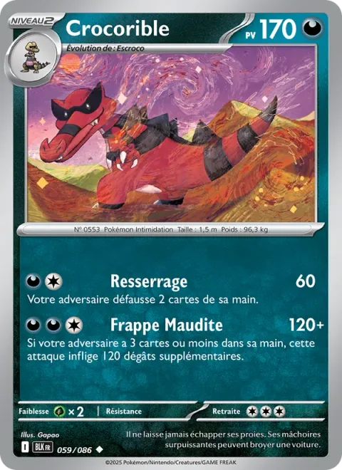 Krookodile [Tighten Up | Cursed Slug]