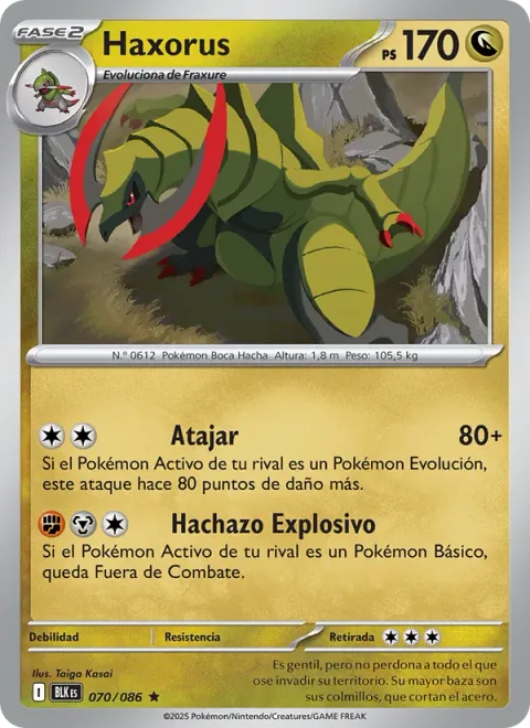 Haxorus [Cross-Cut | Axe Blast]