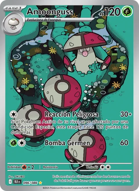 Amoonguss [Dangerous Reaction | Seed Bomb]