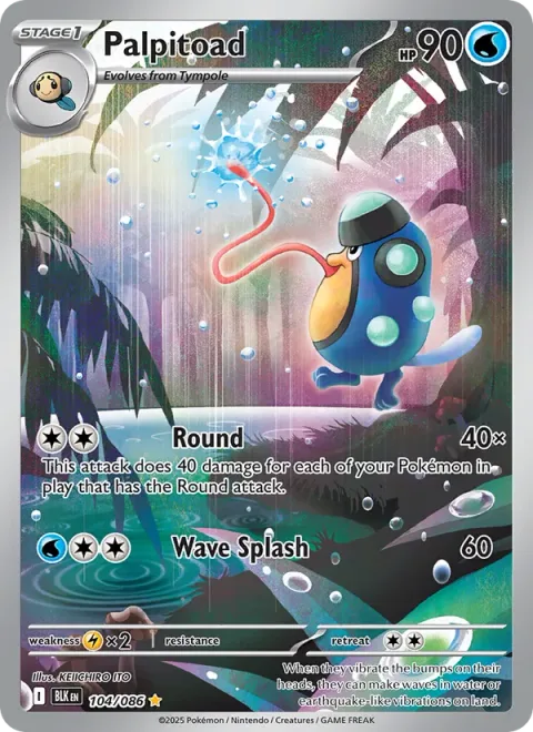 Palpitoad [Round | Wave Splash]