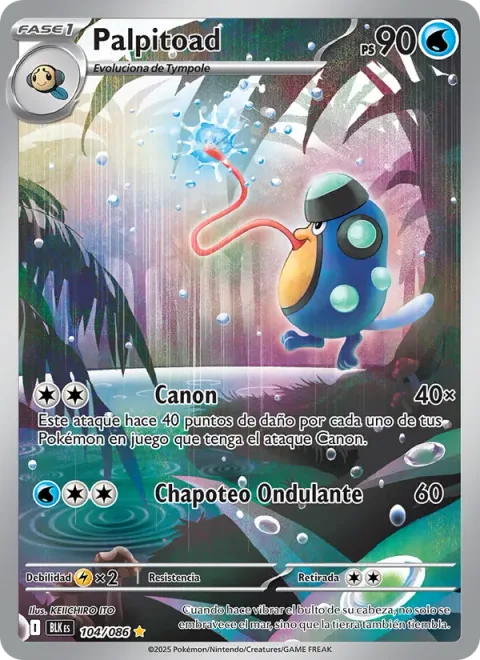 Palpitoad [Round | Wave Splash]