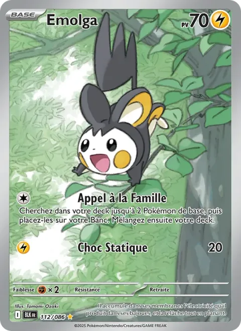 Emolga [Call for Family | Static Shock | SV]
