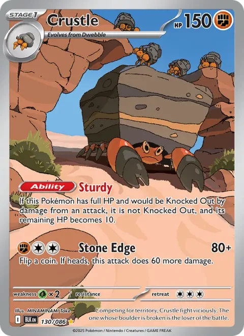 Crustle [Sturdy | Stone Edge | SV]