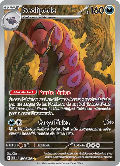 Scolipede [Poison Point | Venoshock | SV]