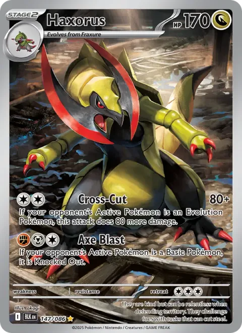 Haxorus [Cross-Cut | Axe Blast]