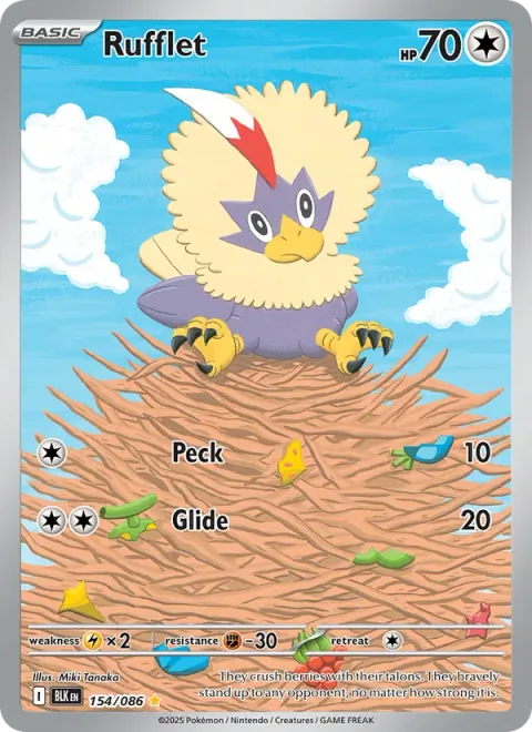 Rufflet [Peck | Glide]