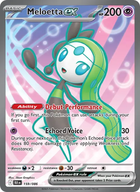 Meloetta ex [Debut Performance | Echoed Voice]