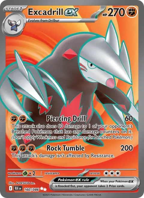 Excadrill ex [Piercing Drill | Rock Tumble]